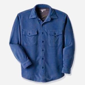 SPORTIF | cozy microfleece button down shirt